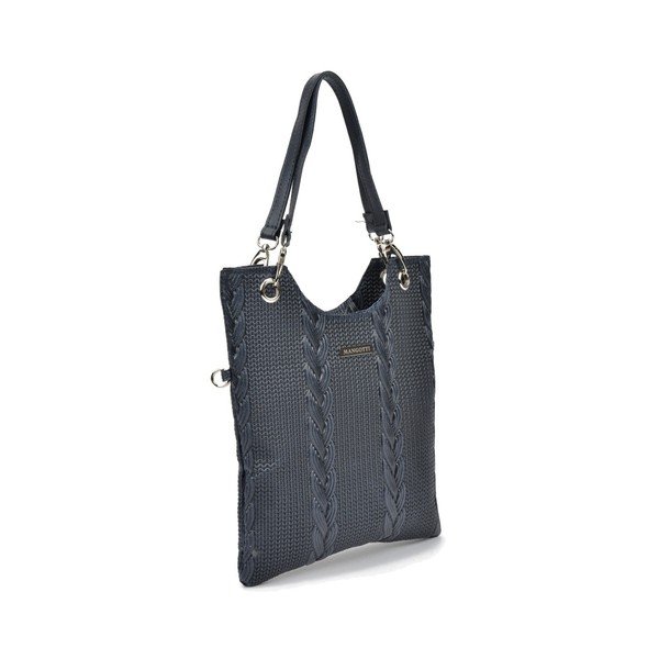 Elsa kék bőr kézitáska - Mangotti-image-2