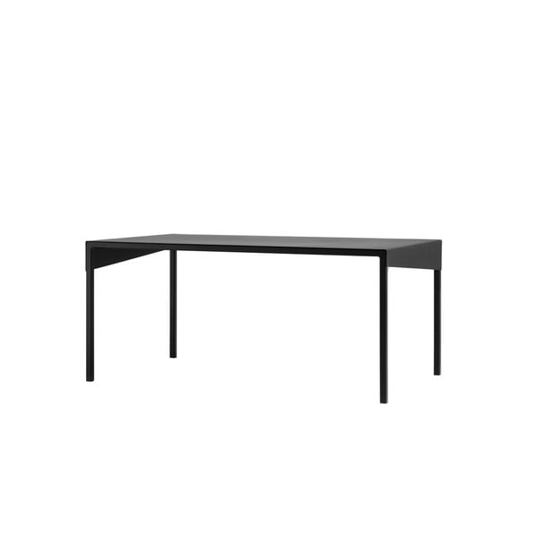 Obroos fekete dohányzóasztal, hosszúság 100 cm - Custom Form