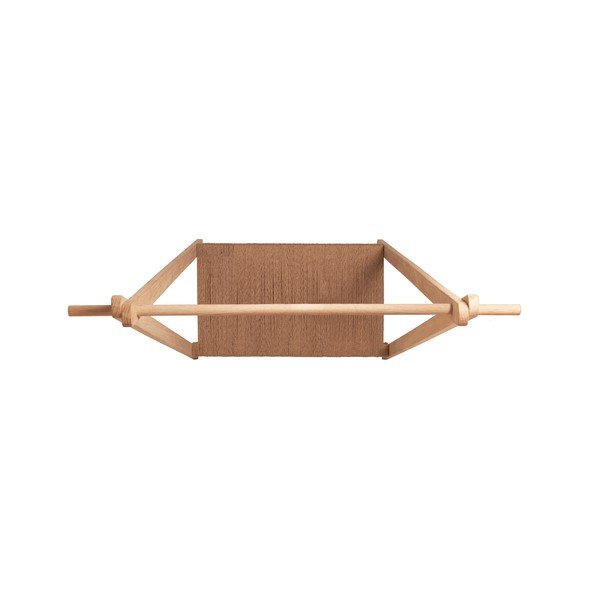 Natúr színű tölgyfa ruhatartó állvány Ebern – Villa Collection-image-1