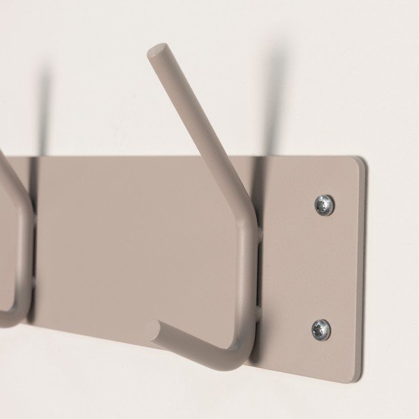 Szürkésbarna fém fali fogas 70 cm Fusion – Spinder Design-image-1