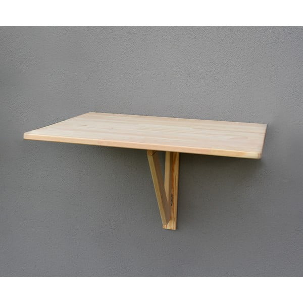 Borovi fenyő függő erkélyasztal 59x79 cm – Rojaplast