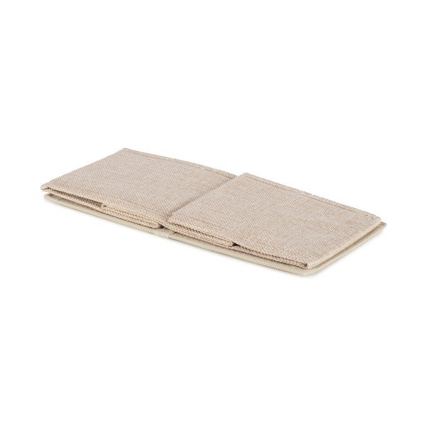 Bézs textil tárolódoboz 28x12x12 cm Sandy – Compactor-image-2