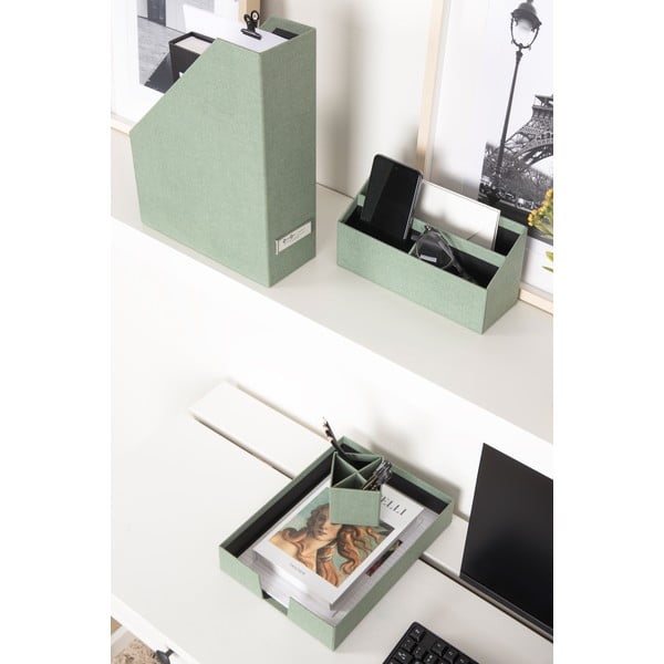 Karton rendszerező szett 4 db-os Hugo Canvas Paper Laminate – Bigso-image-2