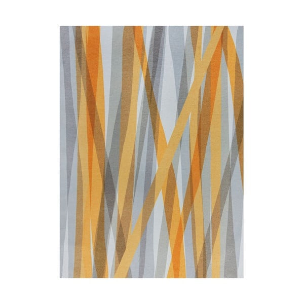 Narancssárga-szürke mosható szőnyeg 170x240 cm MATCH ISABELLA – Flair Rugs
