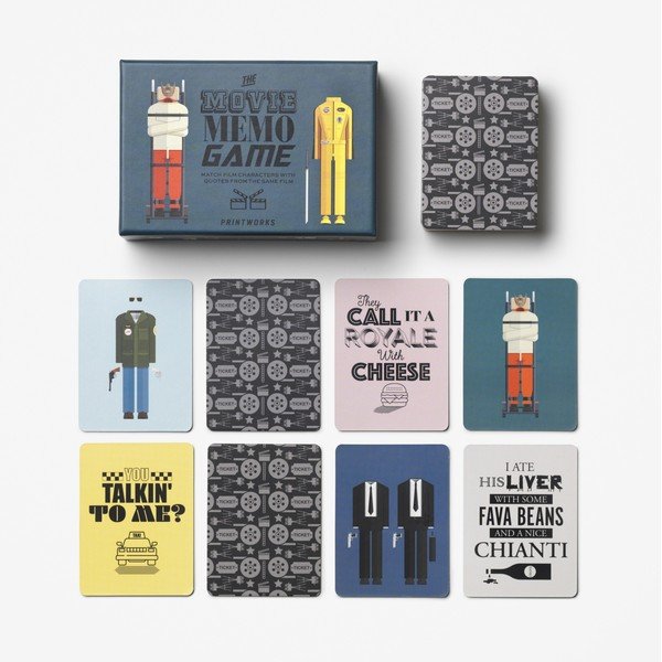 Társasjáték Memo game Movie – Printworks