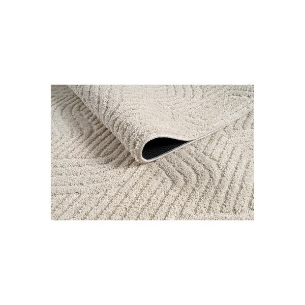Krémszínű mosható szőnyeg 80x150 cm Loopy – Mila Home-image-4