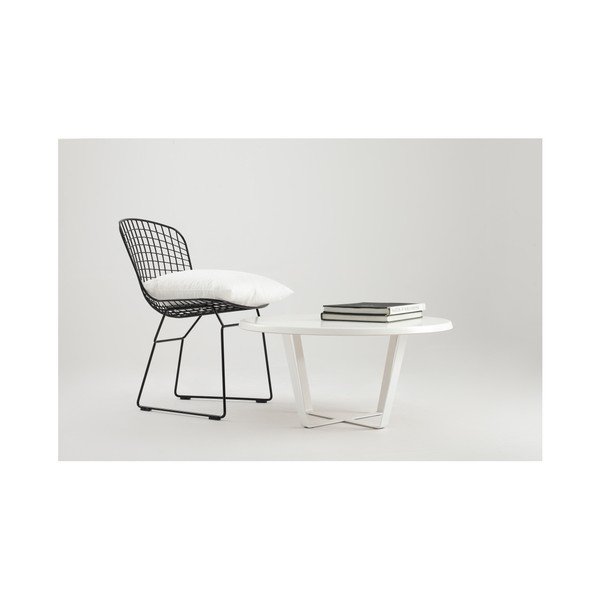 Mapple fehér dohányzóasztal, ⌀ 80 cm - Custom Form-image-3