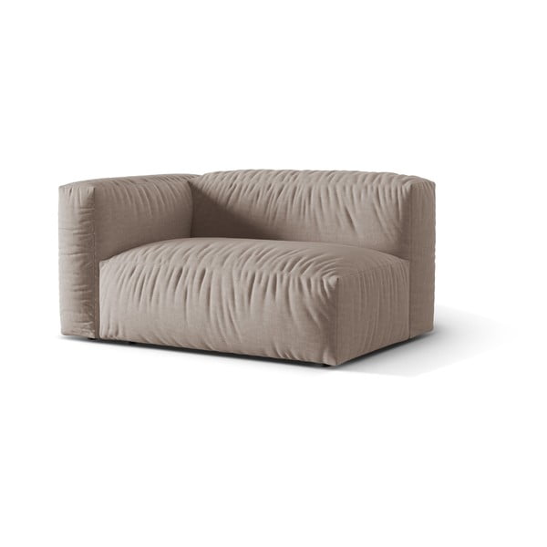 Bézs kanapé modul (bal oldali) Martina – Micadoni Home-image-1