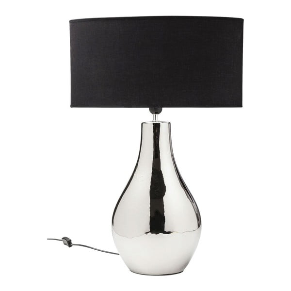 Drop ezüstszínű asztali lámpa - Kare Design