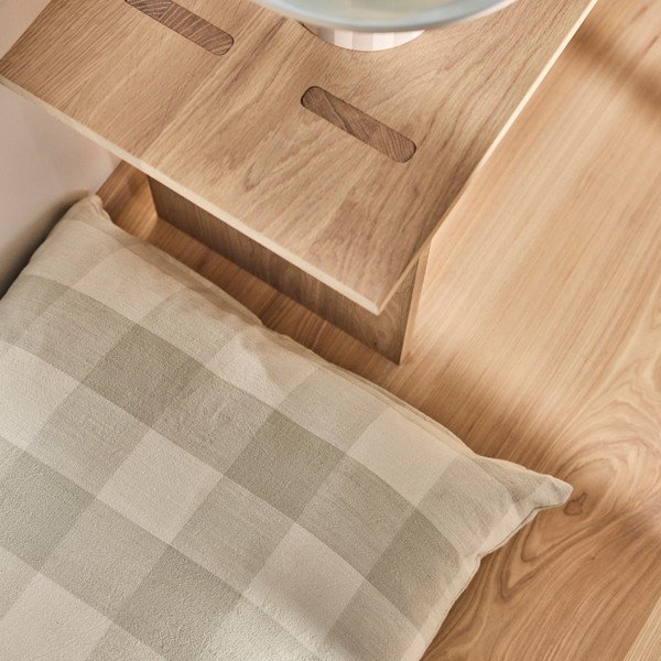 Bézs pamut fekhely kutyáknak 74x60 cm Kyoto – OYOY Living Design-image-3