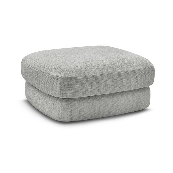 Világosszürke zsenília lábtartó Leonore – Bobochic Paris