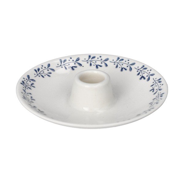 Porcelán gyertyatartó karácsonyi mintával – Dakls