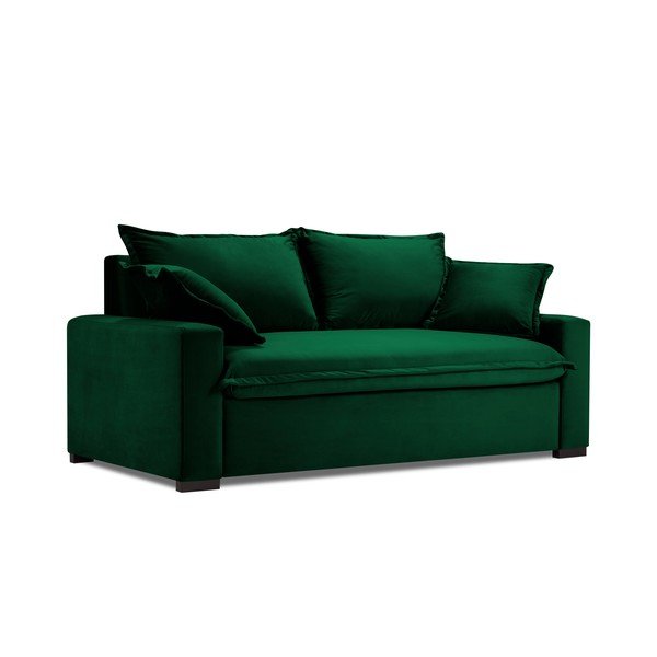Mezzo sötétzöld kinyitható kanapé - Kooko Home-image-2
