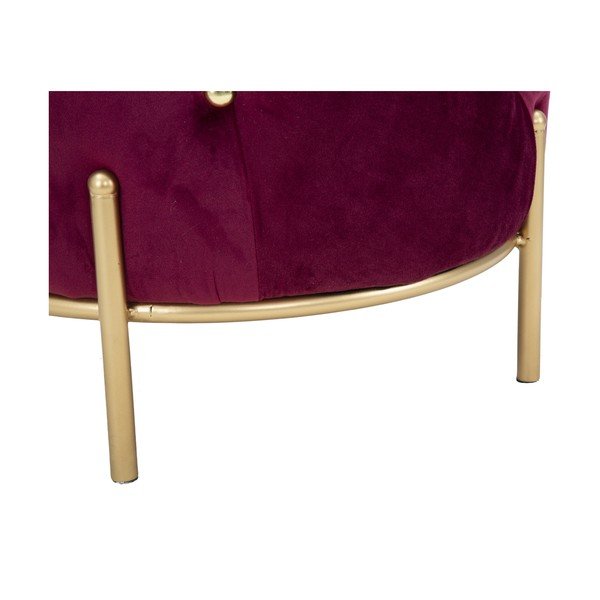 Glam borvörös lábtartó, ø 45 cm - Mauro Ferretti-image-4