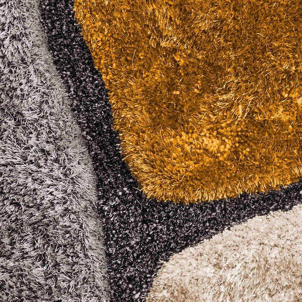 Noble House Rock szürke-sárga szőnyeg, 150 x 230 cm - Think Rugs-image-2