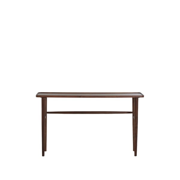 Barna akácfa konzolasztal 30x140 cm Qiano – Light & Living
