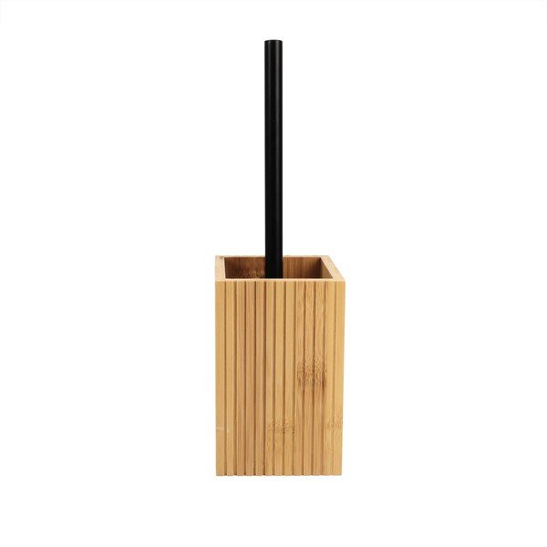 Natúr színű bambusz WC-kefe Hanoi – douceur d'intérieur