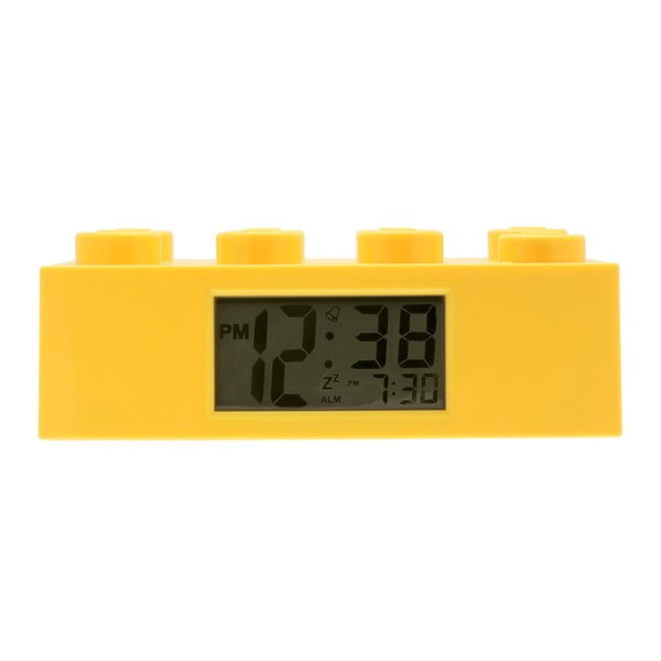 Brick sárga ébresztőóra - LEGO®