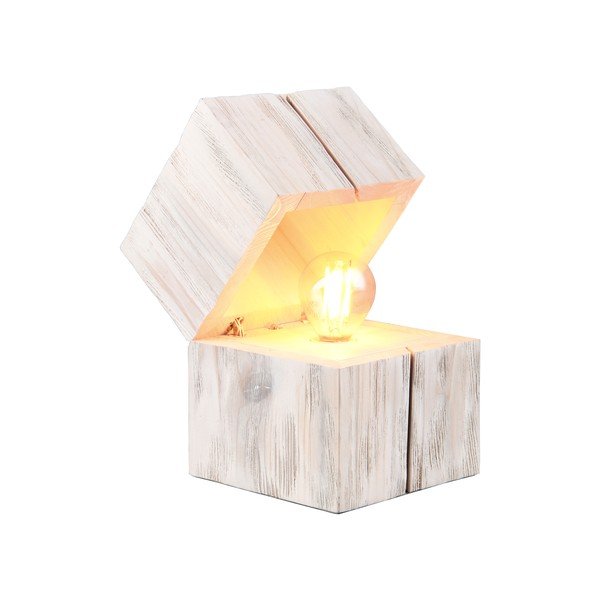 Fehér asztali lámpa (magasság 16 cm) Treasure – Trio-image-3