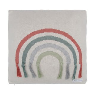 Rainbow szürke pamut párnahuzat, 45 x 45 cm - Kindsgut