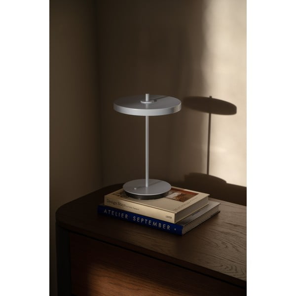 Világoskék fém LED asztali lámpa fém búrával (magasság 31 cm) Asteria Move – UMAGE-image-3