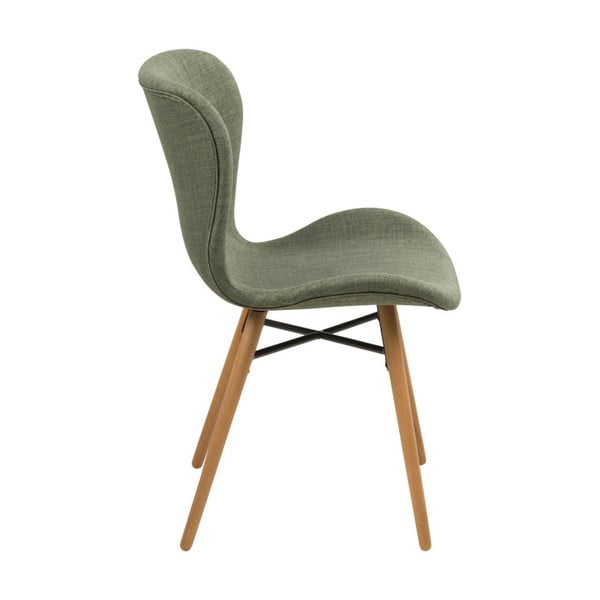 Batilda zöld étkezőszék, 2 darab - Actona-image-1