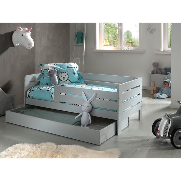 Kid szürke gyerekágy, 70 x 140 cm - Vipack-image-3