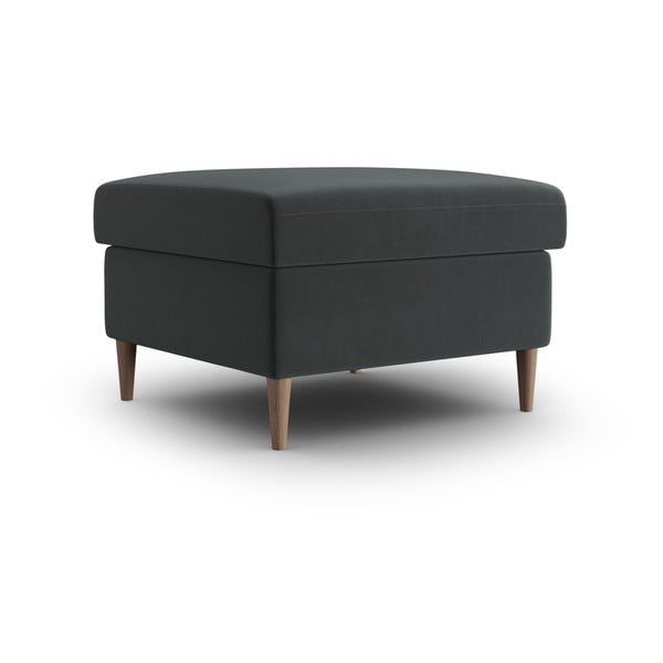 Sötétszürke bársony lábtartó Kyoto – Cosmopolitan Design-image-1