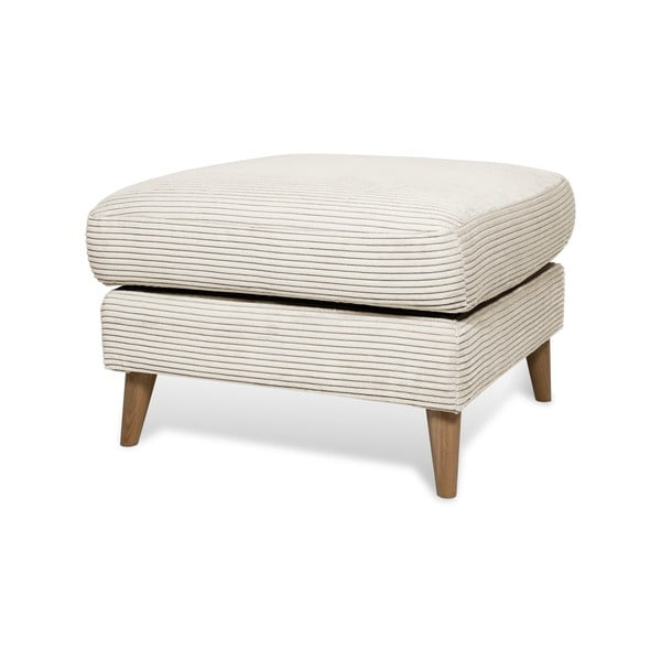 Fehér kordbársony lábtartó Paris – Scandic-image-2