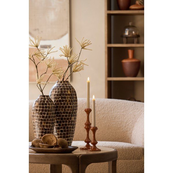 Barna bambusz váza (magasság 40 cm) Tudela – Light & Living-image-1