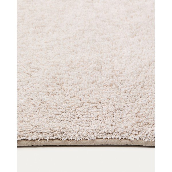 Bézs fürdőszobai kilépő 50x70 cm Coper – Kave Home-image-1