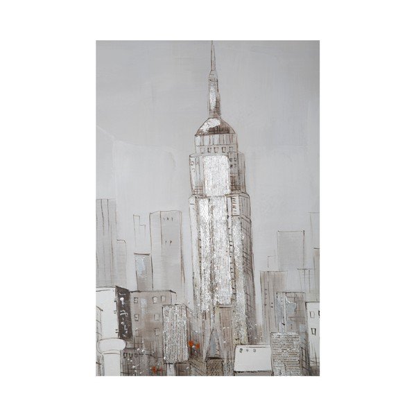 Dipinto Su Tela Roofs kézzel festett kép, 90 x 120 cm - Mauro Ferretti-image-3