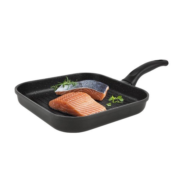 Grande Pfulon Granit tapadásmentes, alumínium grillserpenyő - Orion-image-2