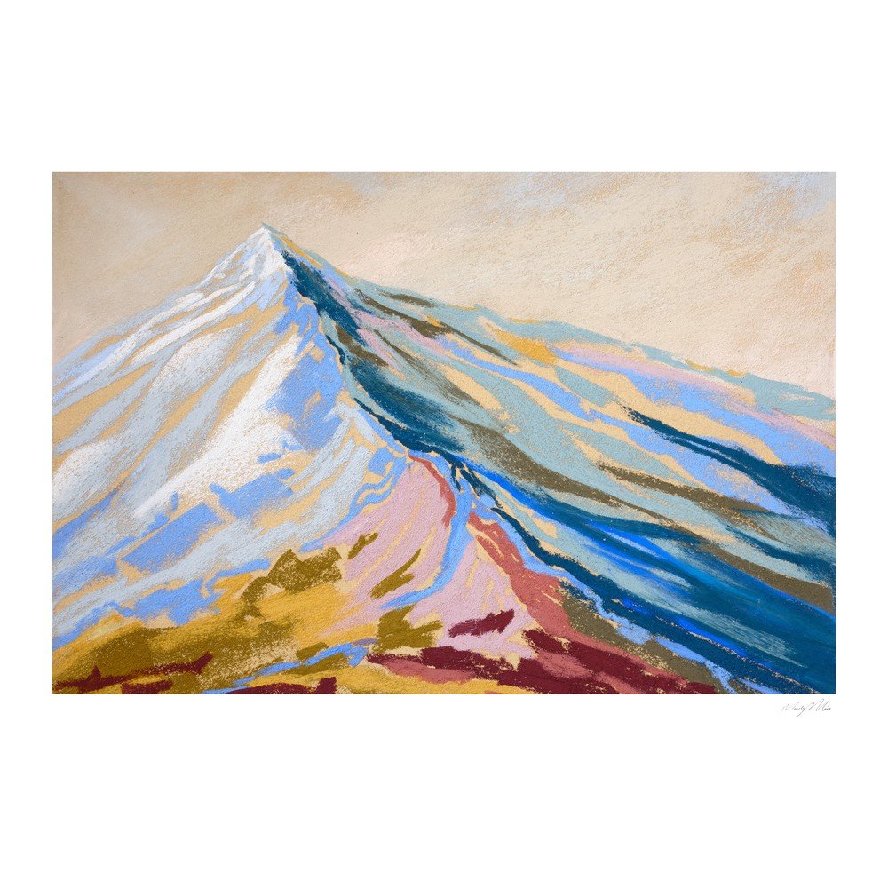 Poszter 70x50 cm Velvet Peak III  Mandy Maria  The Poster Club