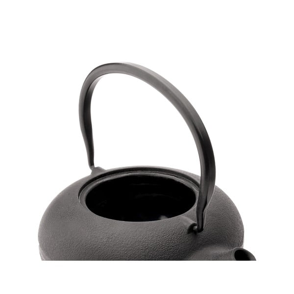 Fehér-fekete porcelán-öntöttvas teázó szett Shanxi – Bredemeijer-image-3