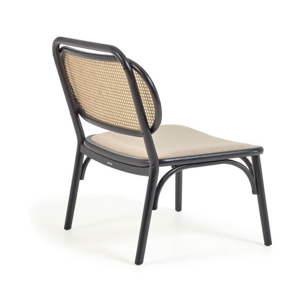 Doriane fekete fotel - Kave Home-image-3