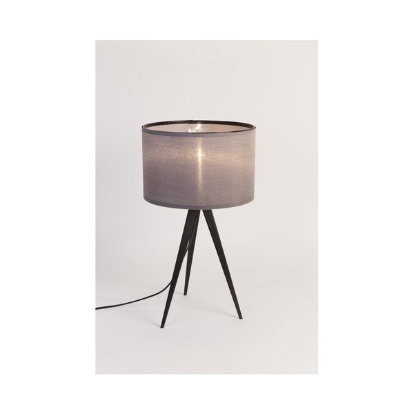 Tripod fekete-szürke asztali lámpa, ø 28 cm - Zuiver-image-2