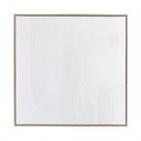 Kézzel festett keretezett-vászon kép 83x83 cm Texture – Bizzotto