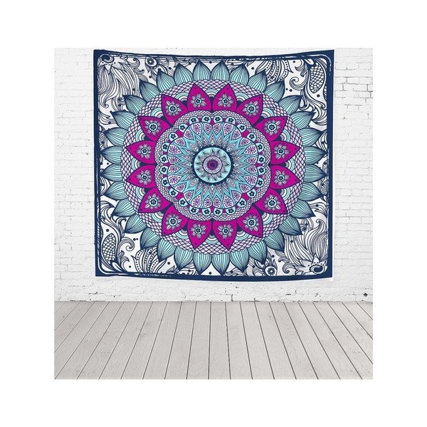 Faliszőnyeg 140x140 cm Blue Dreamcatcher – Really Nice Things-image-2