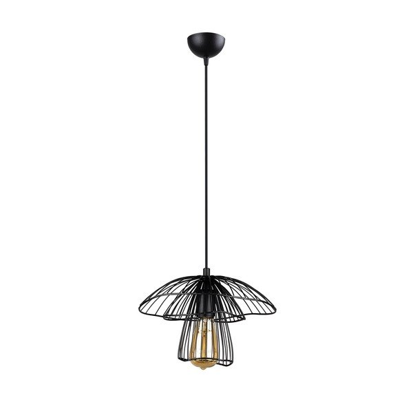 Root fekete függőlámpa, magasság 117 cm - Squid Lighting-image-3