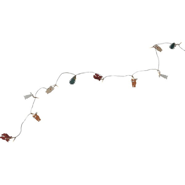 Fényfüzér karácsonyi mintával, izzók száma 10 db, hosszúság 180 cm Friends – Star Trading-image-2