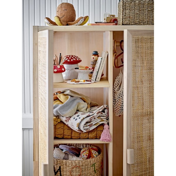 Fehér-rózsaszín gyerek takaró 130x160 cm Kristine – Bloomingville Mini-image-4