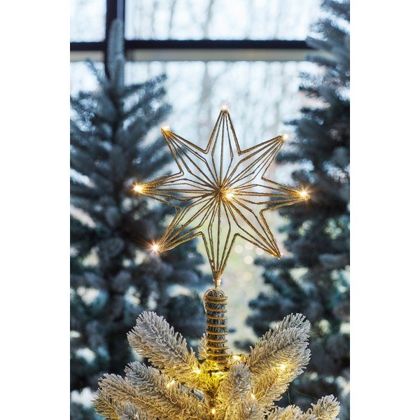 Aranyszínű elemmel működő fénydekoráció Chloe – Sirius-image-1