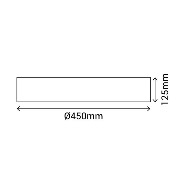 Krémszínű LED mennyezeti lámpa ø 45 cm – SULION-image-3