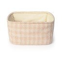 Világos rózsaszín textil játéktároló kosár 30x20x20 cm Swan Rose – Lorena Canals