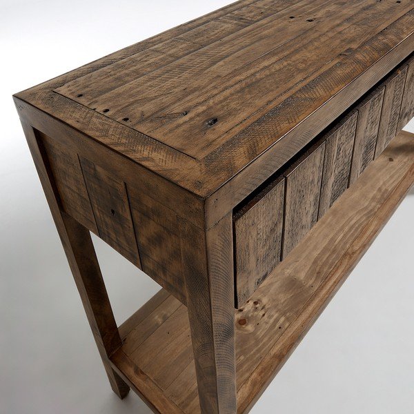 Woody fekete konzolasztal - La Forma-image-2