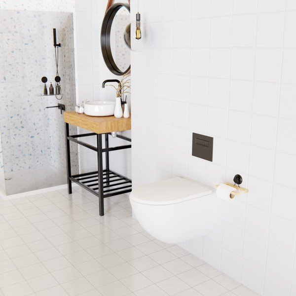 Bestlock SPA öntapadós bambusz WC-papír tartó - Compactor-image-3