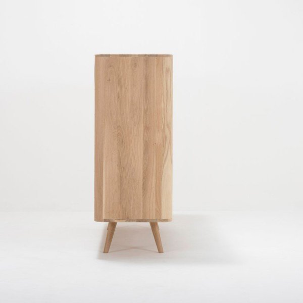 Ena Two tölgyfa komód, 180 x 110 cm - Gazzda-image-4