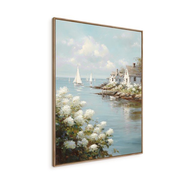 Nyomtatott keretezett kép 60x80 cm Quiet Bay – Styler-image-4