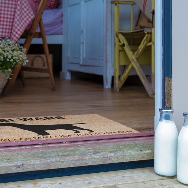 Kókuszrost lábtörlő 40x60 cm Labrador – Artsy Doormats-image-4